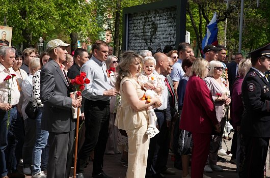 Губкин отметил 81-ю годовщину Победы в Великой Отечественной войне