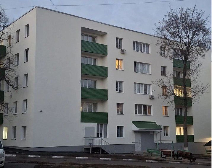 В Губкине отремонтировали здание бывшего общежития на улице Раевского