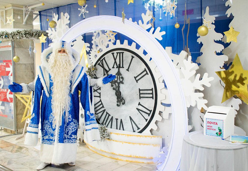 В Губкинском округе открыли 36 резиденций Деда Мороза