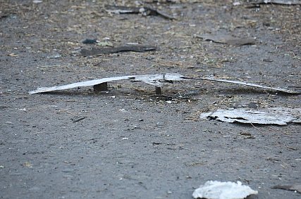 Частный дом пострадал при атаке беспилотников в Губкине 24 декабря